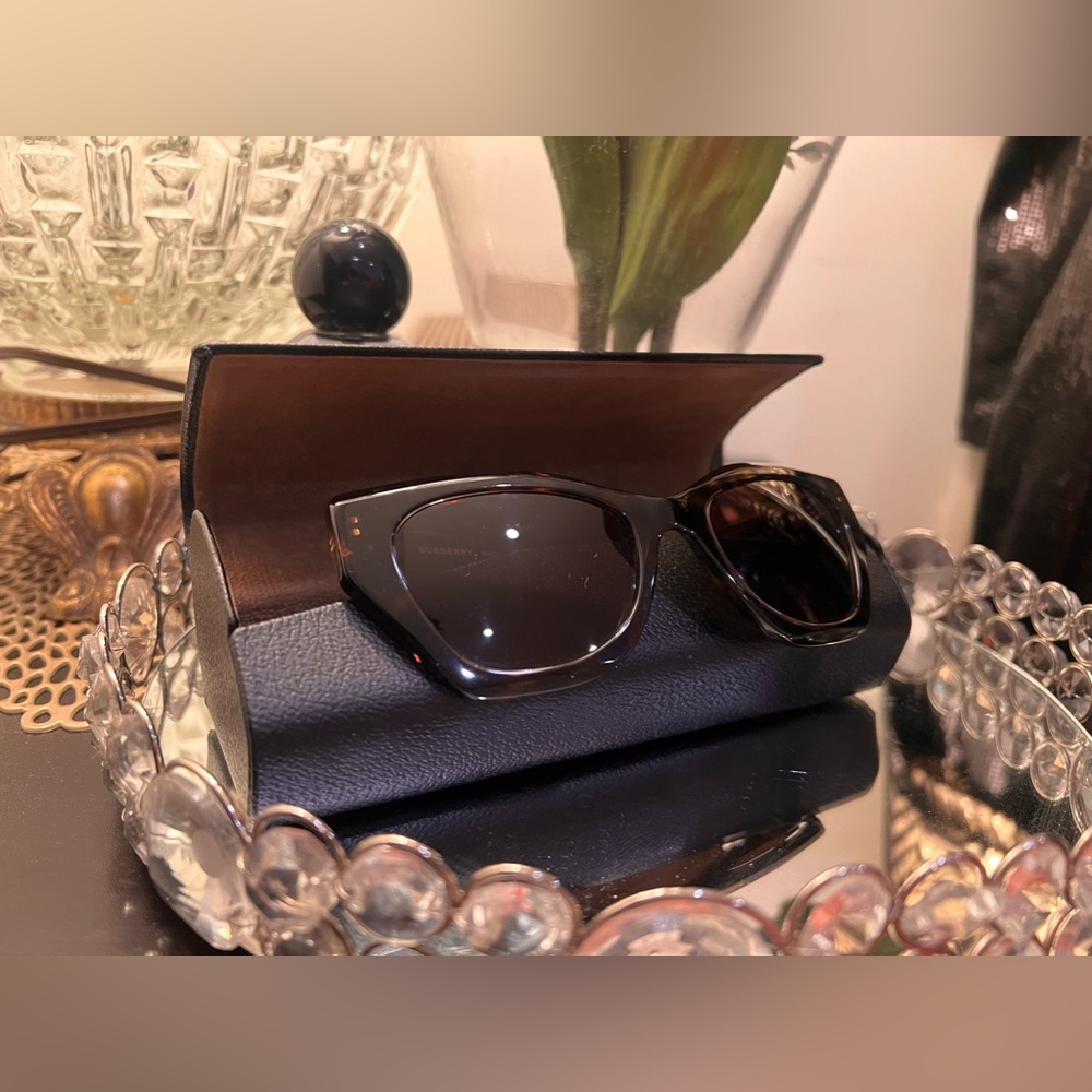 Burberry Women's Dark Havana Sunglasses